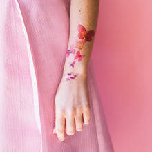 Watercolor Butterflies Tattoo Set