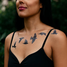 European Starlings Tattoo Sheet