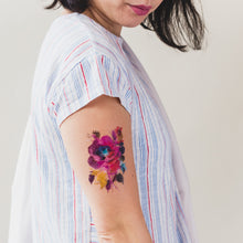 Festive Floral Tattoo