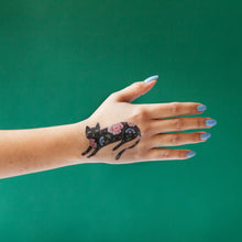Flower Cat Tattoo