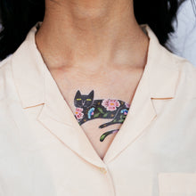 Flower Cat Tattoo