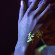 The Glowing Garden Tattoo Sheet (Glow-in-the-Dark)