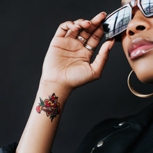 Love Motifs Tattoo Sheet