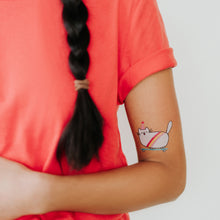 Skateboard Kitty Tattoo