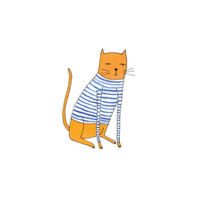 Sweater Cat Tattoo