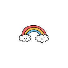 Cheery Rainbow Tattoo