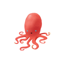 Ruby Octopus Tattoo