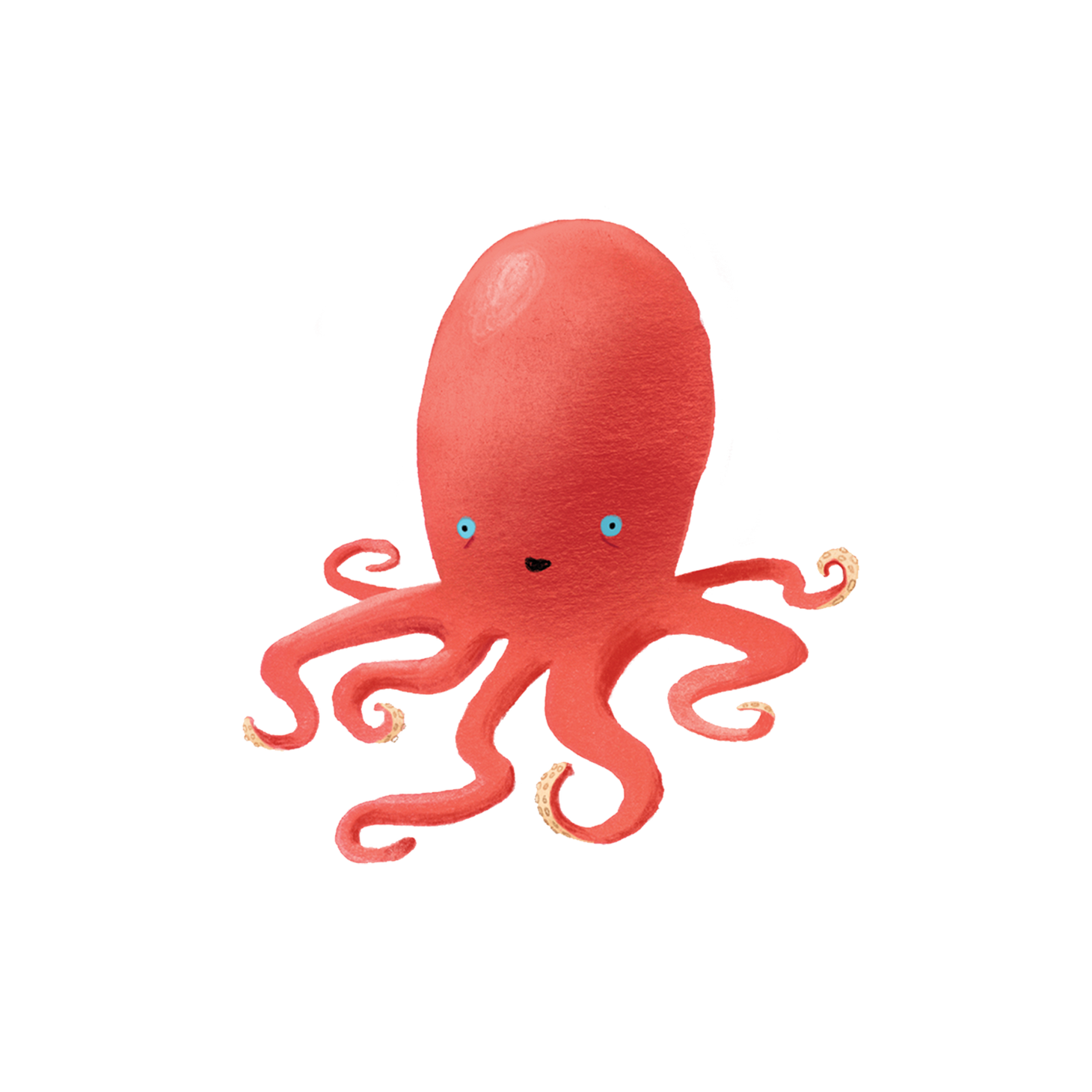 Ruby Octopus Tattoo