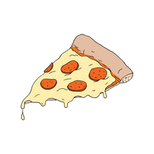 Pizza Slice Tattoo