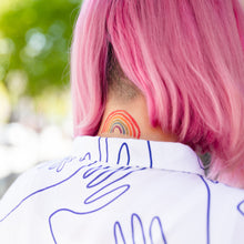 Rainbow Doodle Tattoo