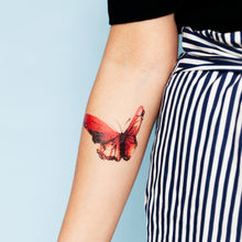 Watercolor Butterflies Tattoo Set