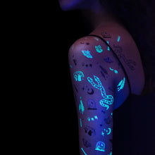 The Curiosities Tattoo Sheet (Glow-in-the-Dark)