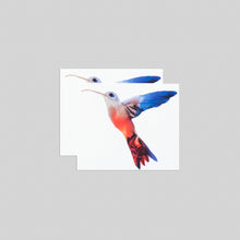 Watercolor Hummingbird Tattoo