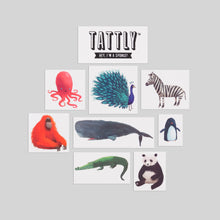 Wildlife Tattoo Set