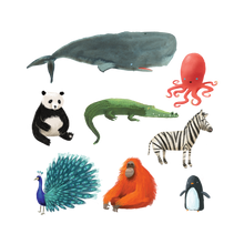 Wildlife Tattoo Set