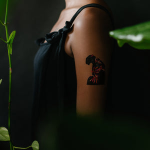Fierce Flower Tattoo