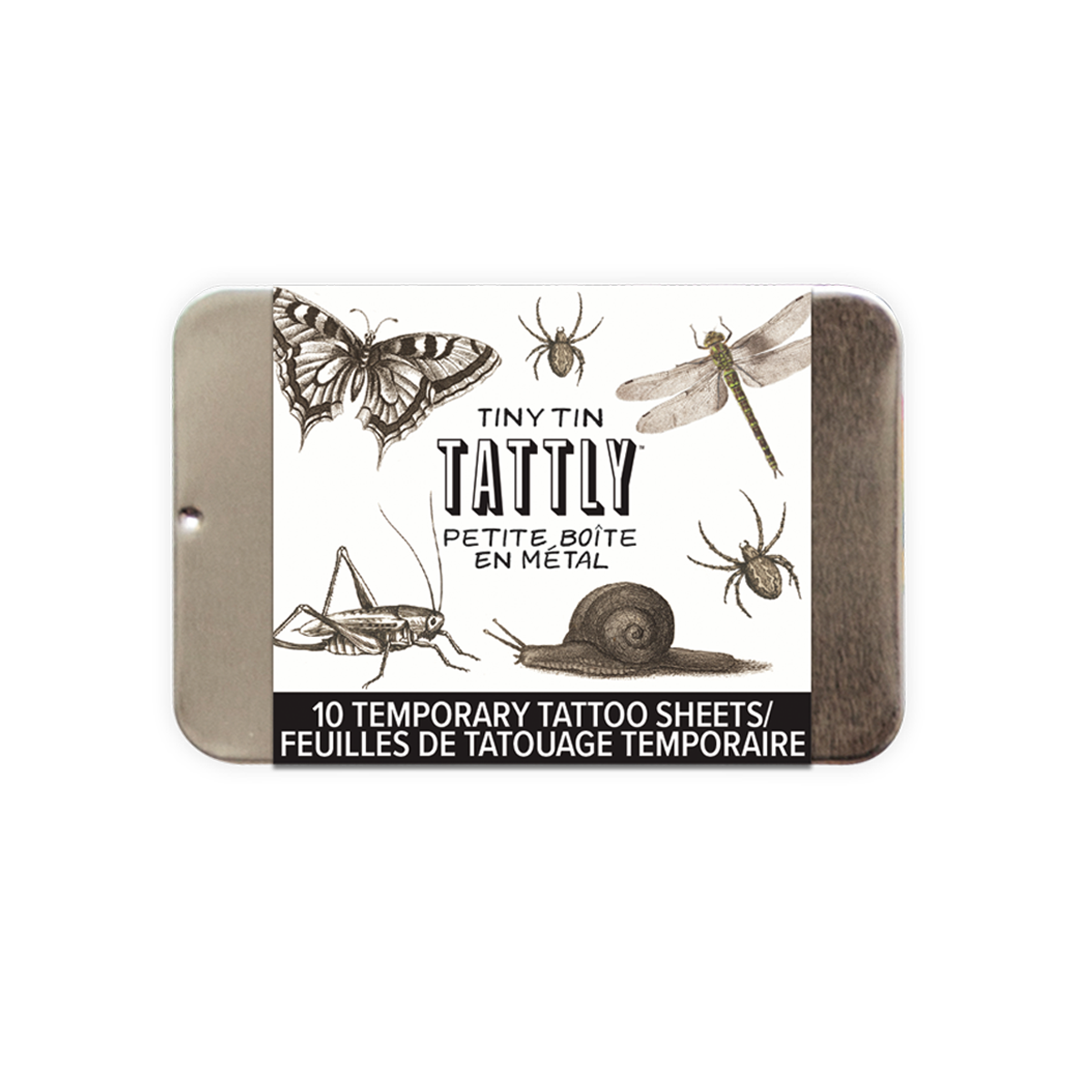 Butterfly | Temporary Tattoo Tin | Set of 10 Butterfly | Temporary Tattoo Tin | Set of 10