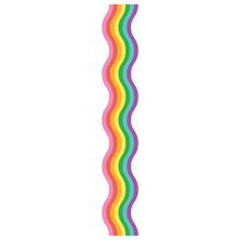 Wavy Rainbow Tattoo