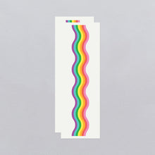 Wavy Rainbow Tattoo
