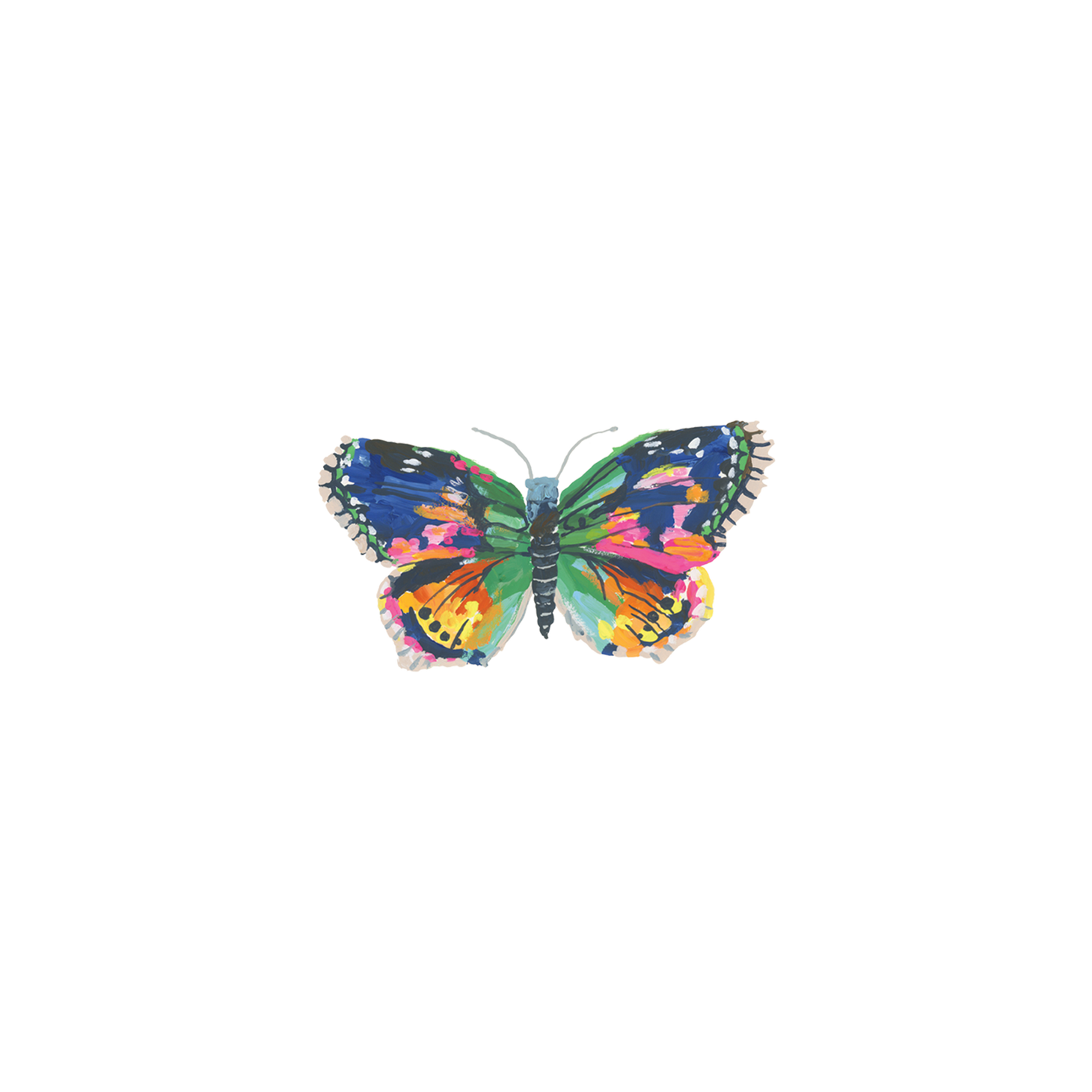 Midnight Butterfly Tattoo