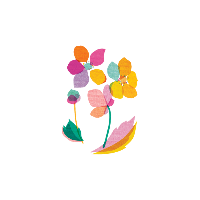 Anemone Flowers Tattoo