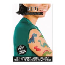 Dino Friends Tattoo Set