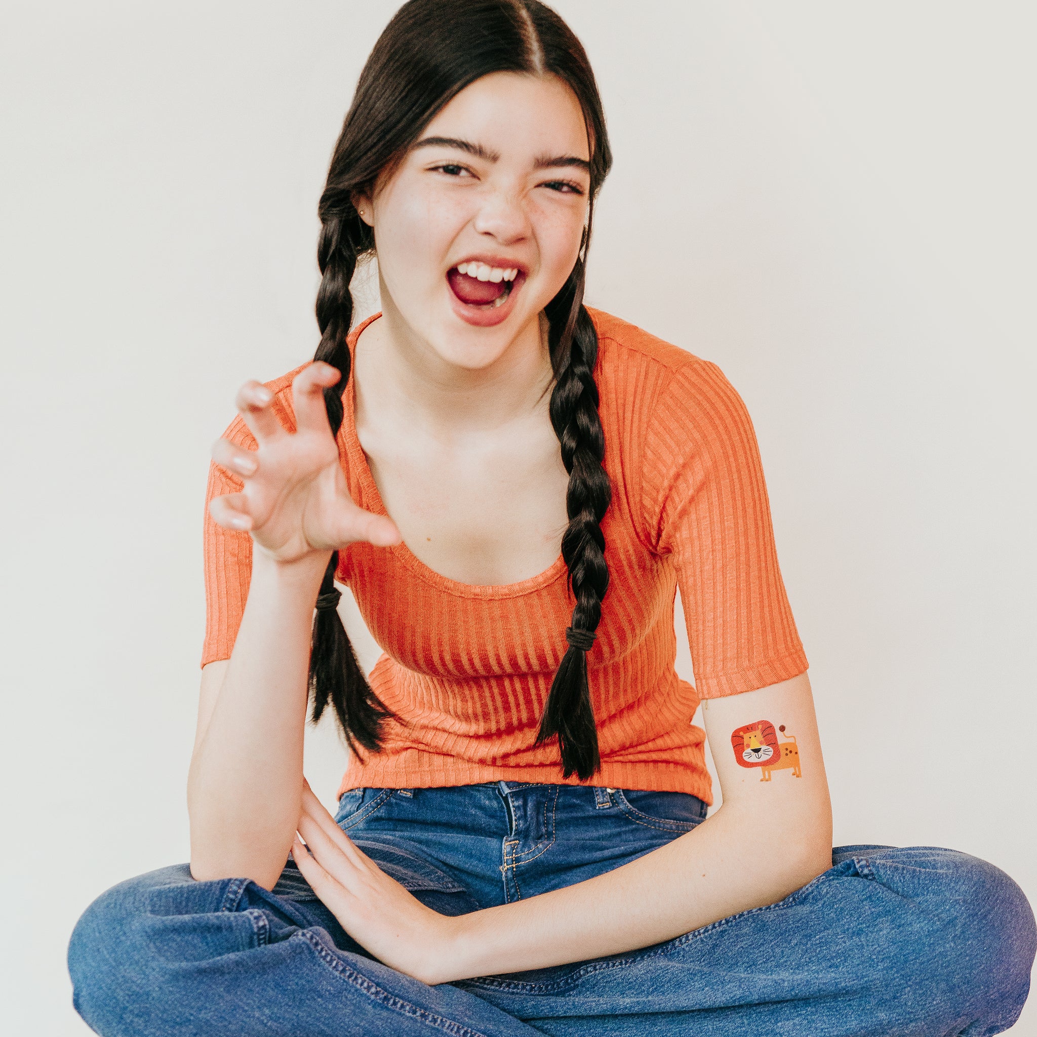 Leo Lion Tattoo By Ed Miller | Tattly Temporary Lion Tattoos