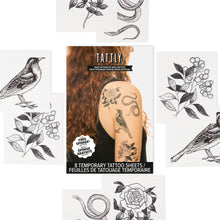 Flora and Fauna Tattoo Set