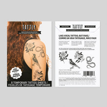 Flora and Fauna Tattoo Set
