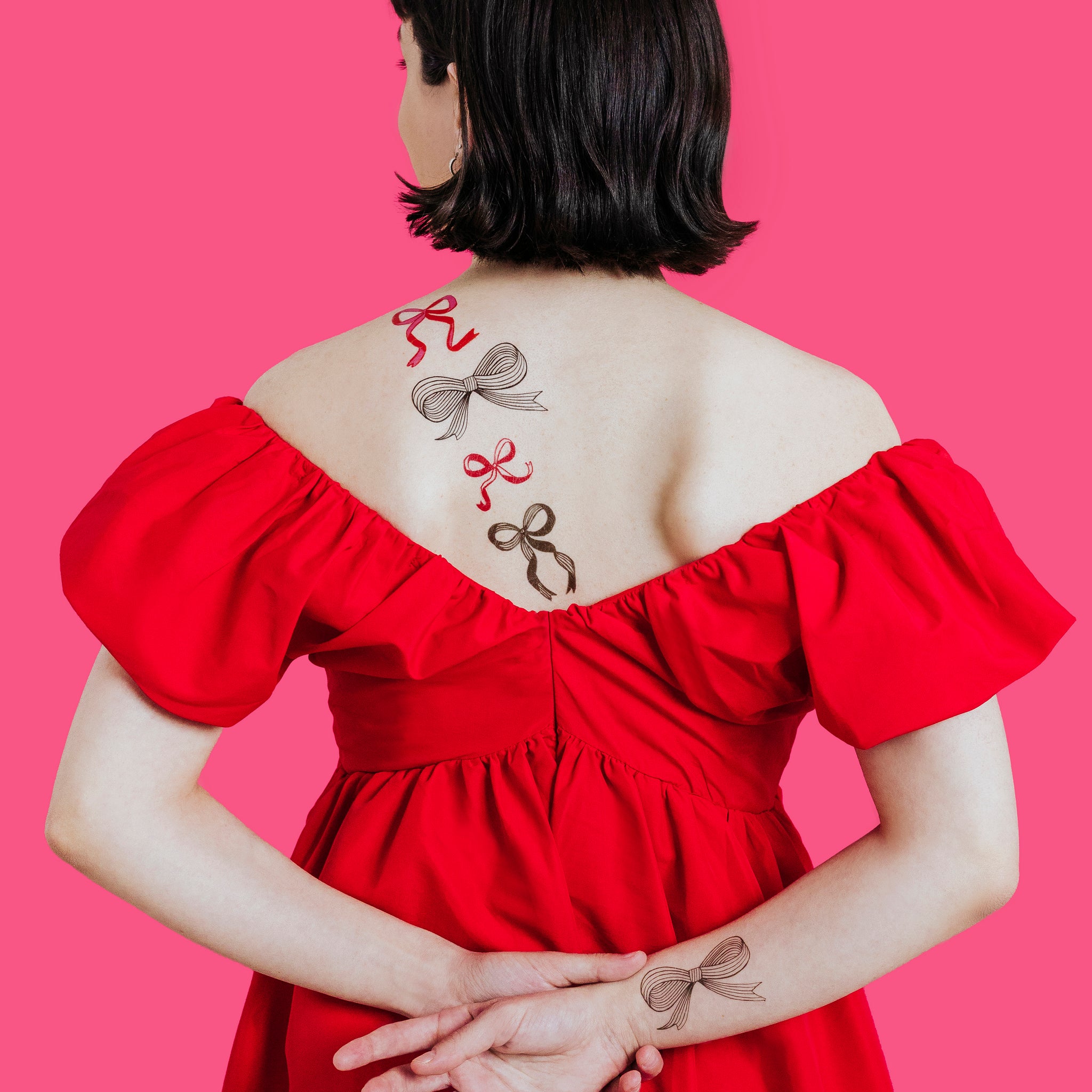 Tattoos of Ribbons and Bows: Elegant & Sweet