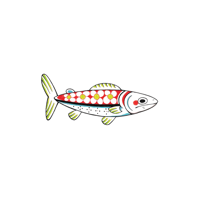 Daisy Fish Tattoo