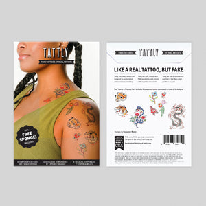 Fierce & Friendly Tattoo Set