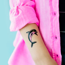Pink Dolphin Tattoo
