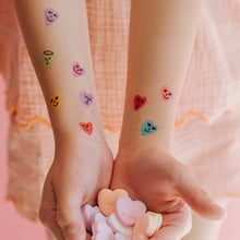 Conversation Hearts Tattoo Sheet