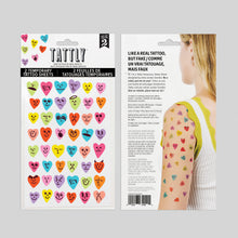 Conversation Hearts Tattoo Sheet