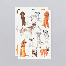 Dog Park Tattoo Sheet