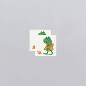 Frog & Snail Tattoo