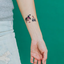Skatin' City Pigeon Tattoo