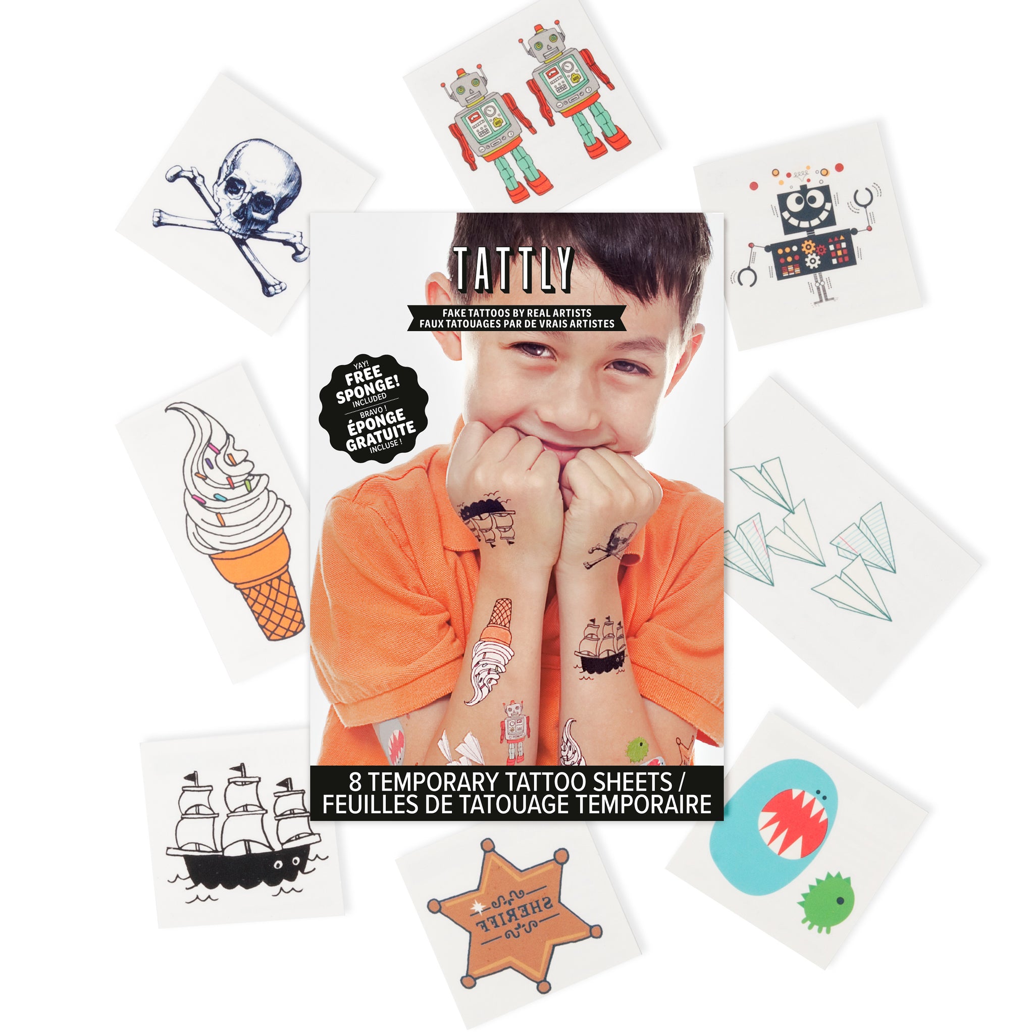 Fun & Fade-Proof Temporary Tattoos for Kids