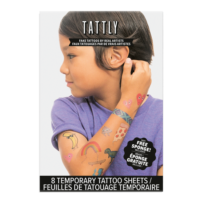 Kids Mix Three Tattoo Set