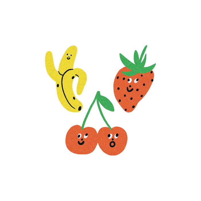 Fruit Faces Tattoo