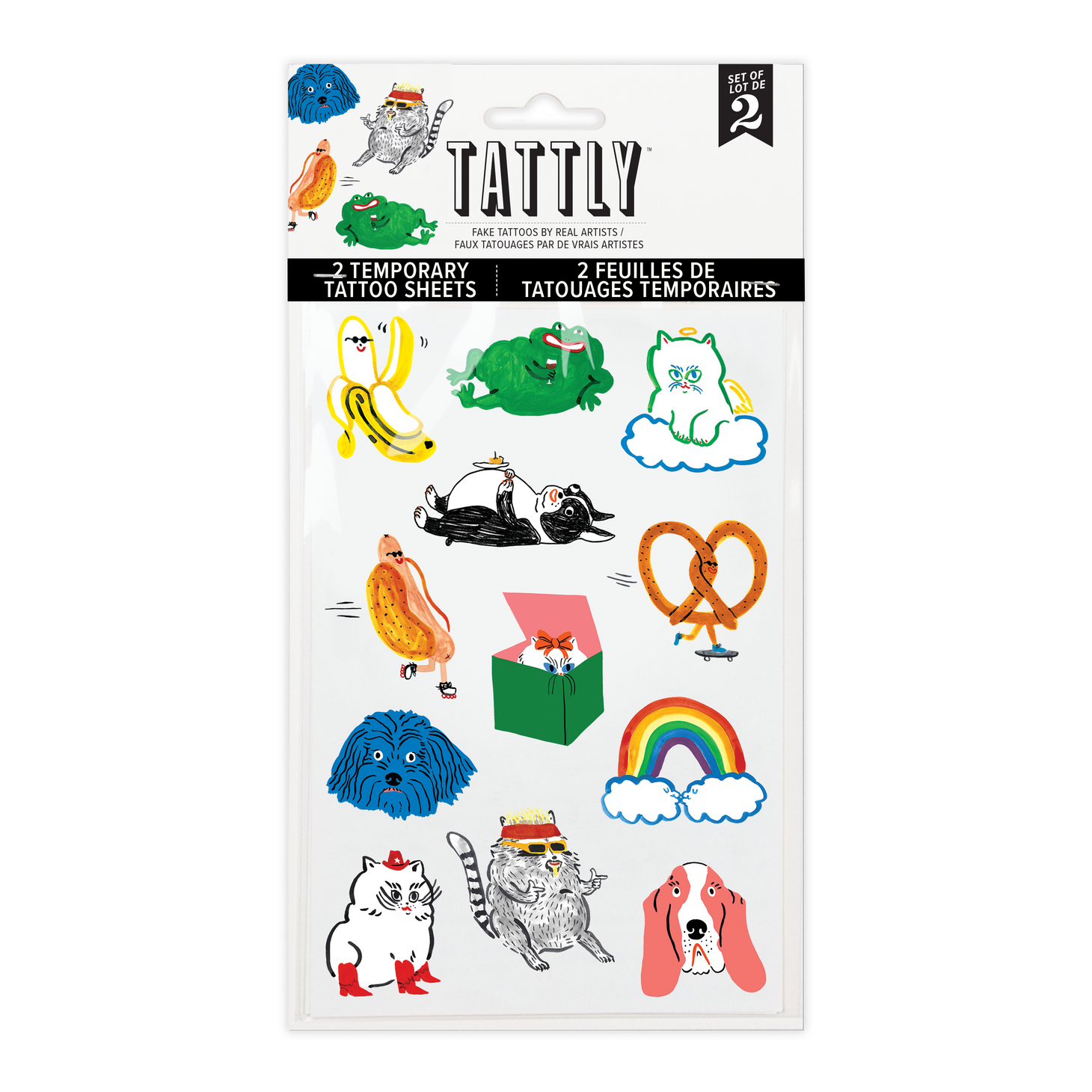 Goofy Chums Tattoo Sheet