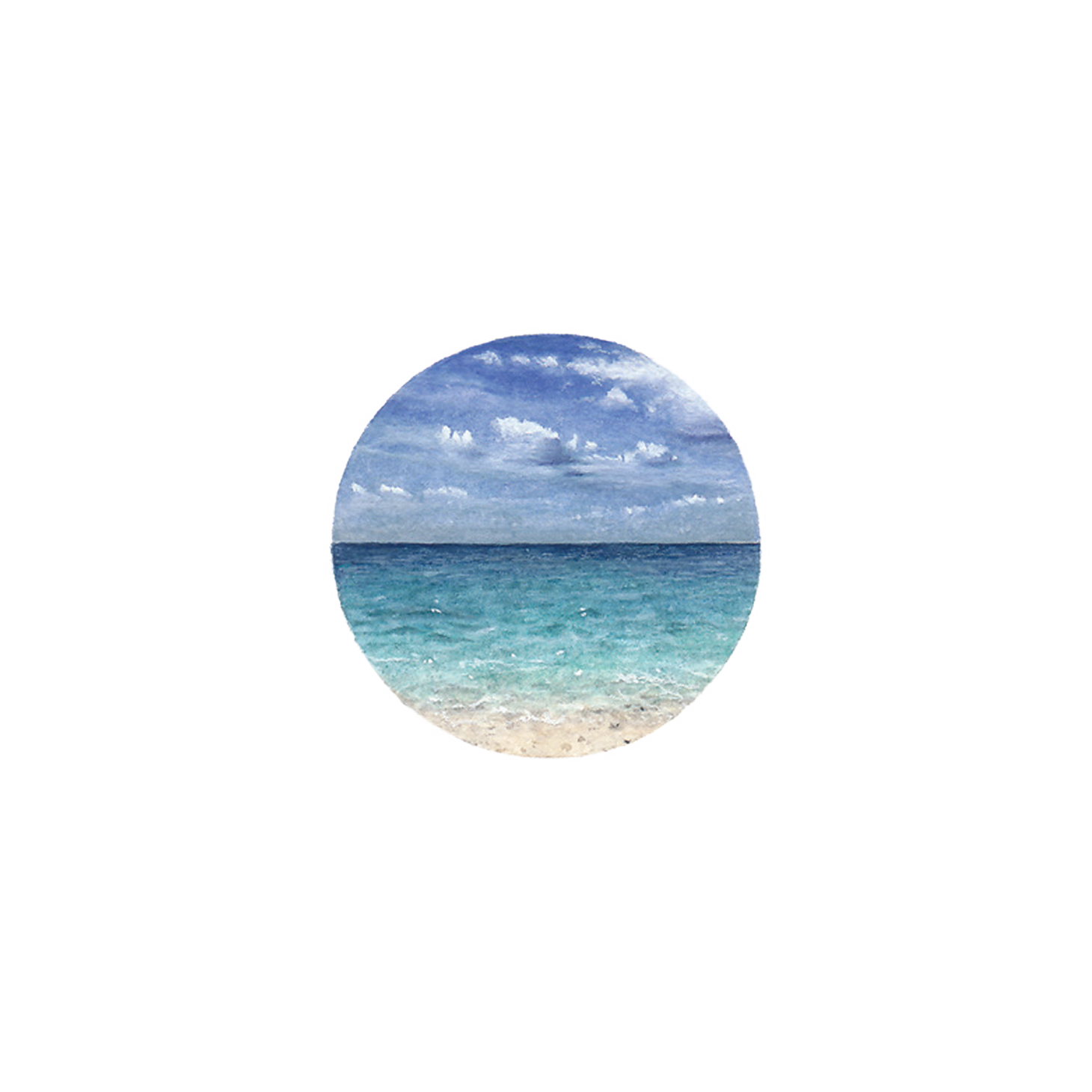 Seaside Circle Tattoo