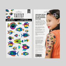 Fish Flurry Tattoo Sheet