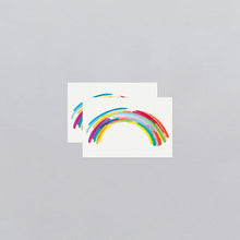 Glitter Rainbow Tattoo