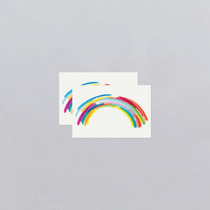 Glitter Rainbow Tattoo