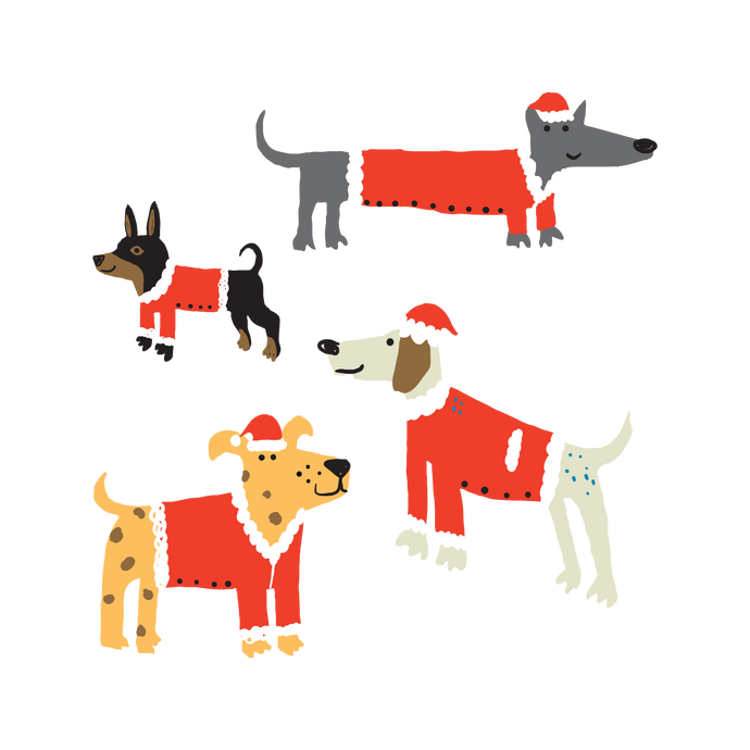 Holiday Hounds Tattoo