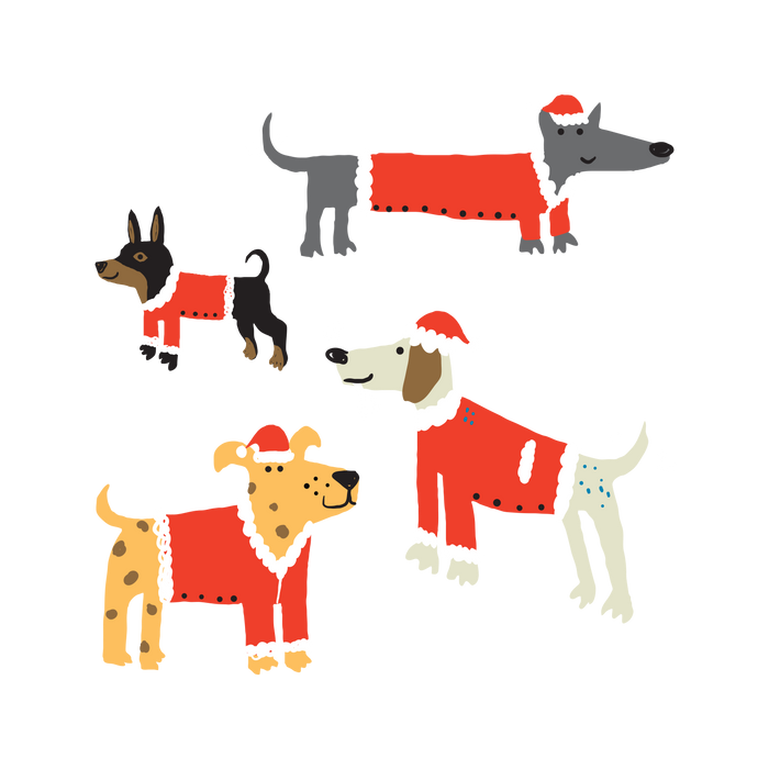 Holiday Hounds Tattoo