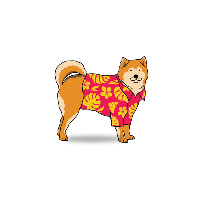 Luau Pup Tattoo