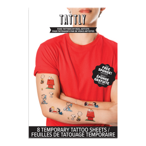 Classic Peanuts Tattoo Set